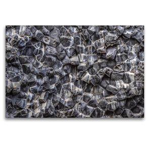 Premium Textil-Leinwand 120 x 80 cm Quer-Format Wabenfels | Wandbild, HD-Bild auf Keilrahmen, Fertigbild auf hochwertigem Vlies, Leinwanddruck von Christian Scheunert