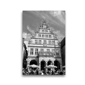 Premium Textil-Leinwand 30 x 45 cm Hoch-Format Historisches Altstadtgebäude | Wandbild, HD-Bild auf Keilrahmen, Fertigbild auf hochwertigem Vlies, Leinwanddruck von kattobello