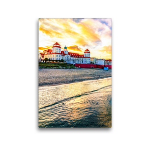 Premium Textil-Leinwand 30 x 45 cm Hoch-Format Insel Rügen | Wandbild, HD-Bild auf Keilrahmen, Fertigbild auf hochwertigem Vlies, Leinwanddruck von Andrea Dreegmeyer