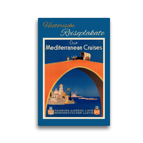 Premium Textil-Leinwand 30 x 45 cm Hoch-Format Our Mediterranean Cruises | Wandbild, HD-Bild auf Keilrahmen, Fertigbild auf hochwertigem Vlies, Leinwanddruck von Christian Müringer