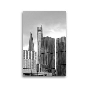 Premium Textil-Leinwand 30 x 45 cm Hoch-Format Wolkenkratzer | Wandbild, HD-Bild auf Keilrahmen, Fertigbild auf hochwertigem Vlies, Leinwanddruck von Nina Schwarze
