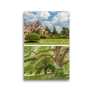 Premium Textil-Leinwand 30 x 45 cm Hoch-Format Woodchester Park in Gloucestershire, England | Wandbild, HD-Bild auf Keilrahmen, Fertigbild auf hochwertigem Vlies, Leinwanddruck von Christian Müringer