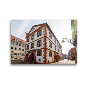 Premium Textil-Leinwand 45 x 30 cm Quer-Format Altes Rathaus | Wandbild, HD-Bild auf Keilrahmen, Fertigbild auf hochwertigem Vlies, Leinwanddruck von Dirk Meutzner
