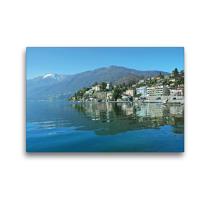 Premium Textil-Leinwand 45 x 30 cm Quer-Format Ascona | Wandbild, HD-Bild auf Keilrahmen, Fertigbild auf hochwertigem Vlies, Leinwanddruck von Andrea Pons