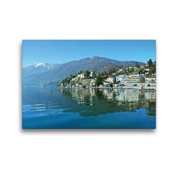 Premium Textil-Leinwand 45 x 30 cm Quer-Format Ascona | Wandbild, HD-Bild auf Keilrahmen, Fertigbild auf hochwertigem Vlies, Leinwanddruck von Andrea Pons