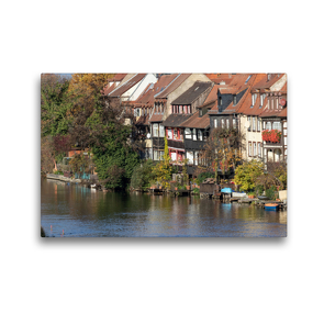 Premium Textil-Leinwand 45 x 30 cm Quer-Format Bamberg im Osten des Steigerwaldes | Wandbild, HD-Bild auf Keilrahmen, Fertigbild auf hochwertigem Vlies, Leinwanddruck von Hans Will