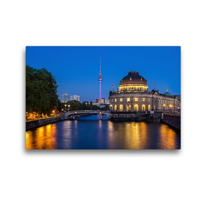 Premium Textil-Leinwand 45 x 30 cm Quer-Format Berlin. Bodemuseum. | Wandbild, HD-Bild auf Keilrahmen, Fertigbild auf hochwertigem Vlies, Leinwanddruck von N N