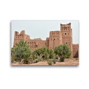 Premium Textil-Leinwand 45 x 30 cm Quer-Format Die Kasbah Amritil bei Ouarzazate stammt aus dem 18. Jahrhundert | Wandbild, HD-Bild auf Keilrahmen, Fertigbild auf hochwertigem Vlies, Leinwanddruck von Ulrich Senff