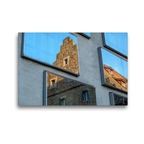 Premium Textil-Leinwand 45 x 30 cm Quer-Format Ebracher Hof | Wandbild, HD-Bild auf Keilrahmen, Fertigbild auf hochwertigem Vlies, Leinwanddruck von Olaf Herm