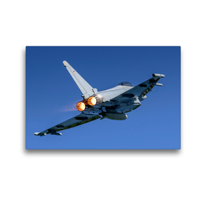 Premium Textil-Leinwand 45 x 30 cm Quer-Format Eurofighter Typhoon 30+28 | Wandbild, HD-Bild auf Keilrahmen, Fertigbild auf hochwertigem Vlies, Leinwanddruck von Björn Engelke