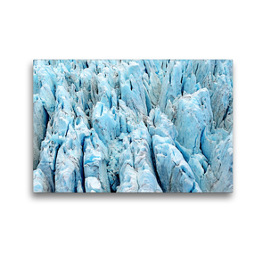 Premium Textil-Leinwand 45 x 30 cm Quer-Format Franz Josef Glacier | Wandbild, HD-Bild auf Keilrahmen, Fertigbild auf hochwertigem Vlies, Leinwanddruck von Nina Schwarze