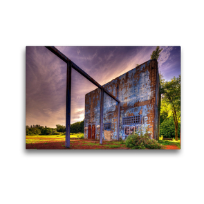 Premium Textil-Leinwand 45 x 30 cm Quer-Format Gartenhaus | Wandbild, HD-Bild auf Keilrahmen, Fertigbild auf hochwertigem Vlies, Leinwanddruck von Heribert Adams foto-you.de