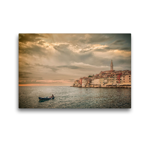 Premium Textil-Leinwand 45 x 30 cm Quer-Format Im Bann von Rovinj | Wandbild, HD-Bild auf Keilrahmen, Fertigbild auf hochwertigem Vlies, Leinwanddruck von Viktor Gross