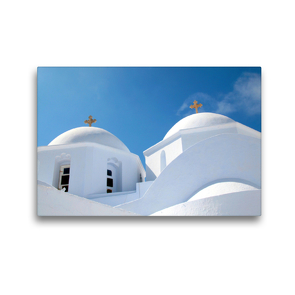 Premium Textil-Leinwand 45 x 30 cm Quer-Format Insel Amorgos, Kykladen | Wandbild, HD-Bild auf Keilrahmen, Fertigbild auf hochwertigem Vlies, Leinwanddruck von Gisela Kruse
