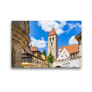 Premium Textil-Leinwand 45 x 30 cm Quer-Format Kath. Evangelisationswerk Regensburg e.V. | Wandbild, HD-Bild auf Keilrahmen, Fertigbild auf hochwertigem Vlies, Leinwanddruck von Dirk Meutzner