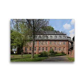 Premium Textil-Leinwand 45 x 30 cm Quer-Format Langenselbolder Schloss | Wandbild, HD-Bild auf Keilrahmen, Fertigbild auf hochwertigem Vlies, Leinwanddruck von Petrus Bodenstaff