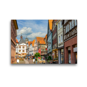 Premium Textil-Leinwand 45 x 30 cm Quer-Format Lohr am Main Impressionen | Wandbild, HD-Bild auf Keilrahmen, Fertigbild auf hochwertigem Vlies, Leinwanddruck von Dirk Meutzner