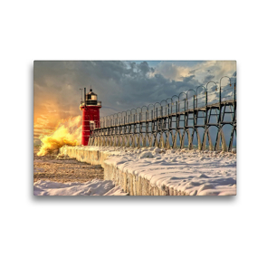 Premium Textil-Leinwand 45 x 30 cm Quer-Format Maritime Welten | Wandbild, HD-Bild auf Keilrahmen, Fertigbild auf hochwertigem Vlies, Leinwanddruck von Peter Roder