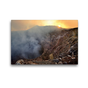 Premium Textil-Leinwand 45 x 30 cm Quer-Format Masaya Volcano National Park, Nicaragua | Wandbild, HD-Bild auf Keilrahmen, Fertigbild auf hochwertigem Vlies, Leinwanddruck von Christian Heeb