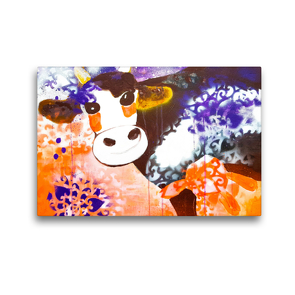 Premium Textil-Leinwand 45 x 30 cm Quer-Format Matilda | Wandbild, HD-Bild auf Keilrahmen, Fertigbild auf hochwertigem Vlies, Leinwanddruck von Elena Ennikova