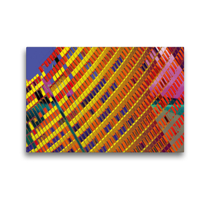 Premium Textil-Leinwand 45 x 30 cm Quer-Format Mein wildes Stadtleben – PopArt von Ruth Kumpernatz | Wandbild, HD-Bild auf Keilrahmen, Fertigbild auf hochwertigem Vlies, Leinwanddruck von Ruth Kumpernatz