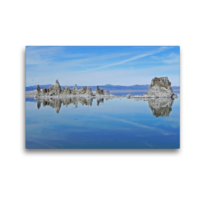 Premium Textil-Leinwand 45 x 30 cm Quer-Format Mono Lake, Kalifornien, South Tufa Area, Einzigartige Kalksteinformationen in USA | Wandbild, HD-Bild auf Keilrahmen, Fertigbild auf hochwertigem Vlies, Leinwanddruck von Markus Pitzer