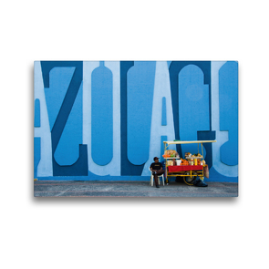 Premium Textil-Leinwand 45 x 30 cm Quer-Format Parque Agua Azul, Guadalajara | Wandbild, HD-Bild auf Keilrahmen, Fertigbild auf hochwertigem Vlies, Leinwanddruck von Alessandro Tortora