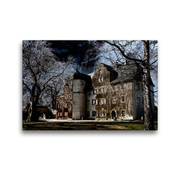 Premium Textil-Leinwand 45 x 30 cm Quer-Format Renaissanceschloss Kromsdorf bei Weimar in Thüringen | Wandbild, HD-Bild auf Keilrahmen, Fertigbild auf hochwertigem Vlies, Leinwanddruck von Flori0