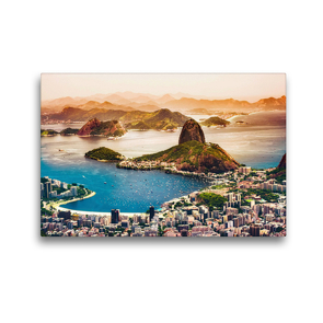 Premium Textil-Leinwand 45 x 30 cm Quer-Format Rio de Janeiro Brasilien | Wandbild, HD-Bild auf Keilrahmen, Fertigbild auf hochwertigem Vlies, Leinwanddruck von Stefan Widerstein – SteWi.info