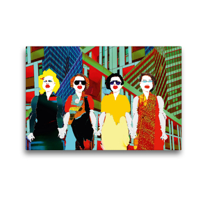 Premium Textil-Leinwand 45 x 30 cm Quer-Format Sex in the City im März! | Wandbild, HD-Bild auf Keilrahmen, Fertigbild auf hochwertigem Vlies, Leinwanddruck von Ruth Kumpernatz