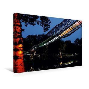 Premium Textil-Leinwand 45 x 30 cm Quer-Format Slinky Springs to Fame, Oberhausen | Wandbild, HD-Bild auf Keilrahmen, Fertigbild auf hochwertigem Vlies, Leinwanddruck von Christine Daus