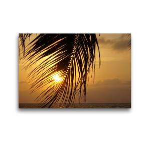 Premium Textil-Leinwand 45 x 30 cm Quer-Format Sonnenuntergänge zum Träumen | Wandbild, HD-Bild auf Keilrahmen, Fertigbild auf hochwertigem Vlies, Leinwanddruck von Denkmayrs