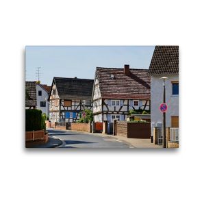 Premium Textil-Leinwand 45 x 30 cm Quer-Format Steinweg | Wandbild, HD-Bild auf Keilrahmen, Fertigbild auf hochwertigem Vlies, Leinwanddruck von Petrus Bodenstaff