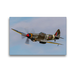 Premium Textil-Leinwand 45 x 30 cm Quer-Format Supermarine Spitfire FR Mk.XVIIIe, Hangar 10 Collection | Wandbild, HD-Bild auf Keilrahmen, Fertigbild auf hochwertigem Vlies, Leinwanddruck von Björn Engelke