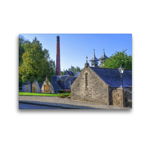 Premium Textil-Leinwand 45 x 30 cm Quer-Format Whisky Distillery – Schottische Brennereien | Wandbild, HD-Bild auf Keilrahmen, Fertigbild auf hochwertigem Vlies, Leinwanddruck von Peter Härlein