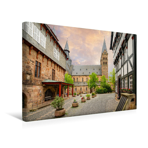 Premium Textil-Leinwand 450 x 300 cm Quer-Format Fritzlar Impressionen | Wandbild, HD-Bild auf Keilrahmen, Fertigbild auf hochwertigem Vlies, Leinwanddruck von Dirk Meutzner