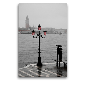 Premium Textil-Leinwand 50 x 75 cm Hoch-Format Blick auf San Marco | Wandbild, HD-Bild auf Keilrahmen, Fertigbild auf hochwertigem Vlies, Leinwanddruck von Foto-FukS