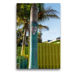 Premium Textil-Leinwand 50 x 75 cm Hoch-Format Matlacha – farbenfrohe Insel in Südwest-Florida | Wandbild, HD-Bild auf Keilrahmen, Fertigbild auf hochwertigem Vlies, Leinwanddruck von Mario Hagen