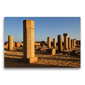 Premium Textil-Leinwand 75 x 50 cm Quer-Format Al-Baleed Archäologischen Park | Wandbild, HD-Bild auf Keilrahmen, Fertigbild auf hochwertigem Vlies, Leinwanddruck von Juergen Woehlke