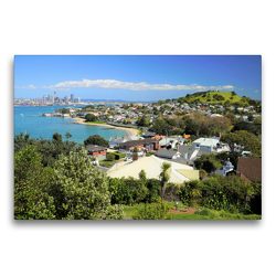 Premium Textil-Leinwand 75 x 50 cm Quer-Format Auckland & Umgebung 2020 | Wandbild, HD-Bild auf Keilrahmen, Fertigbild auf hochwertigem Vlies, Leinwanddruck von NZ.Photos Ltd.