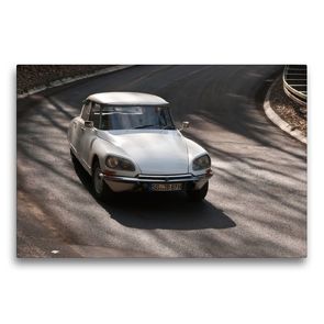 Premium Textil-Leinwand 75 x 50 cm Quer-Format Citroën DSuper Bj. 1971 | Wandbild, HD-Bild auf Keilrahmen, Fertigbild auf hochwertigem Vlies, Leinwanddruck von Meike Bölts