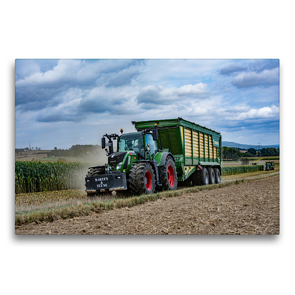 Premium Textil-Leinwand 75 x 50 cm Quer-Format Fendt 724 | Wandbild, HD-Bild auf Keilrahmen, Fertigbild auf hochwertigem Vlies, Leinwanddruck von Simon Witt