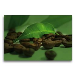 Premium Textil-Leinwand 75 x 50 cm Quer-Format Kaffee Impression | Wandbild, HD-Bild auf Keilrahmen, Fertigbild auf hochwertigem Vlies, Leinwanddruck von Avianaarts Design Fotografie by Tanja Riedel