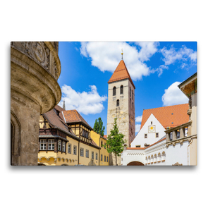 Premium Textil-Leinwand 75 x 50 cm Quer-Format Kath. Evangelisationswerk Regensburg e.V. | Wandbild, HD-Bild auf Keilrahmen, Fertigbild auf hochwertigem Vlies, Leinwanddruck von Dirk Meutzner