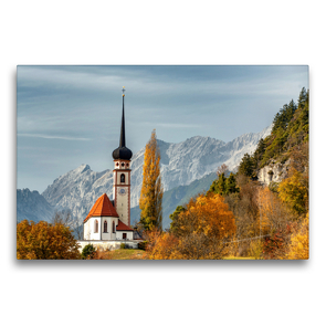 Premium Textil-Leinwand 75 x 50 cm Quer-Format Leiblfing | Wandbild, HD-Bild auf Keilrahmen, Fertigbild auf hochwertigem Vlies, Leinwanddruck von Danijel Jovanovic