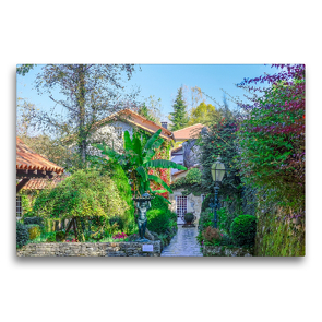 Premium Textil-Leinwand 75 x 50 cm Quer-Format Moulin du Roc in der Nähe von Brantome | Wandbild, HD-Bild auf Keilrahmen, Fertigbild auf hochwertigem Vlies, Leinwanddruck von Petra Saf Photography