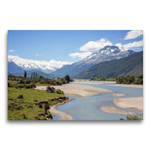 Premium Textil-Leinwand 75 x 50 cm Quer-Format Mount Alfred | Wandbild, HD-Bild auf Keilrahmen, Fertigbild auf hochwertigem Vlies, Leinwanddruck von frasy Photography