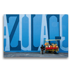 Premium Textil-Leinwand 75 x 50 cm Quer-Format Parque Agua Azul, Guadalajara | Wandbild, HD-Bild auf Keilrahmen, Fertigbild auf hochwertigem Vlies, Leinwanddruck von Alessandro Tortora