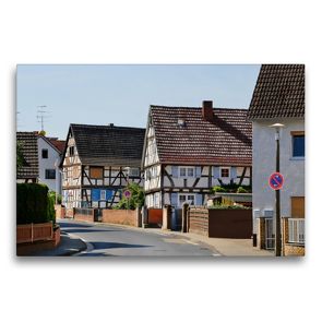 Premium Textil-Leinwand 75 x 50 cm Quer-Format Steinweg | Wandbild, HD-Bild auf Keilrahmen, Fertigbild auf hochwertigem Vlies, Leinwanddruck von Petrus Bodenstaff