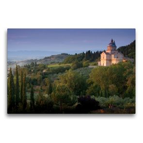 Premium Textil-Leinwand 75 x 50 cm Quer-Format Toscana | Wandbild, HD-Bild auf Keilrahmen, Fertigbild auf hochwertigem Vlies, Leinwanddruck von Rolf Dietz